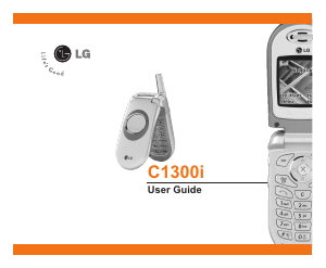 Handleiding LG C1300i Mobiele telefoon