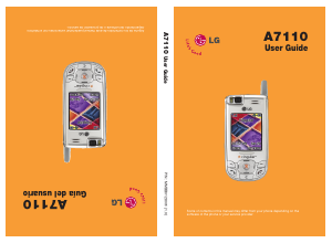 Manual de uso LG A7110 Teléfono móvil