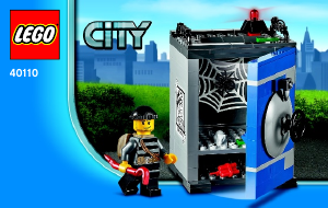 Bruksanvisning Lego set 40110 City Mynt bank