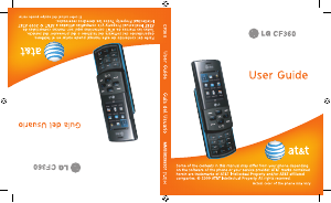 Handleiding LG CF360 (AT&T) Mobiele telefoon
