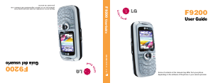 Handleiding LG F9200 Mobiele telefoon