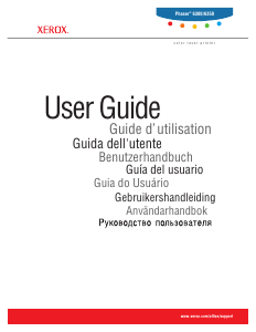 Mode d’emploi Xerox Phaser 6350 Imprimante