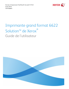 Mode d’emploi Xerox 6622 Imprimante