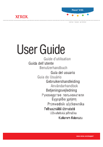 Mode d’emploi Xerox Phaser 6125 Imprimante