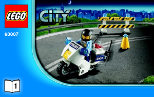 Manual de uso Lego set 60007 City Persecución a toda velocidad