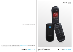 Manual Alcatel One Touch 292 Mobile Phone