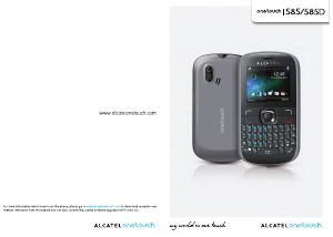 Manual Alcatel One Touch 585 Mobile Phone