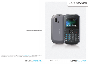 Bruksanvisning Alcatel One Touch 585 Mobiltelefon