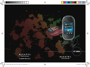 Manual Alcatel OT-880A Mobile Phone