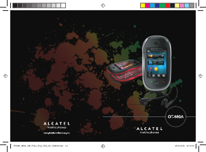 Bruksanvisning Alcatel OT-880A Mobiltelefon