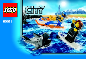 Manual Lego set 60011 City Resgate de surfista