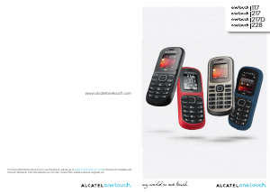 Handleiding Alcatel One Touch 117 Mobiele telefoon