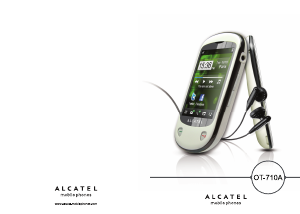 Handleiding Alcatel OT-710A Mobiele telefoon