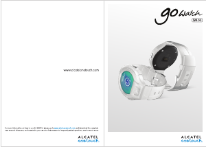 Handleiding Alcatel SM-03 One Touch Go Watch Smartwatch