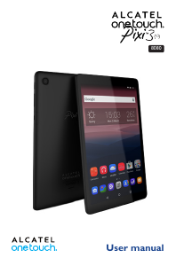 Handleiding Alcatel 8080 One Touch Pixi 3 (10) Tablet