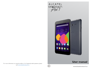 Handleiding Alcatel One Touch Pixi 7 Tablet