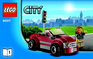 Käyttöohje Lego set 60017 City Hinausauto