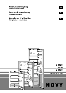 Bedienungsanleitung Novy 4129 Kühlschrank