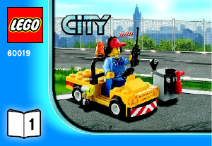 Handleiding Lego set 60019 City Stuntvliegtuig
