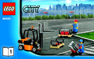 Käyttöohje Lego set 60020 City Rahtikuljetus