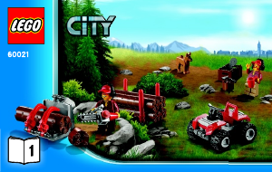 Manuál Lego set 60021 City Nákladní letadlo