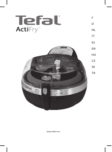 Manual de uso Tefal GH806B40 ActiFry Freidora