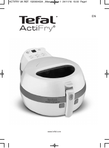 Manual Tefal FZ710840 ActiFry Deep Fryer