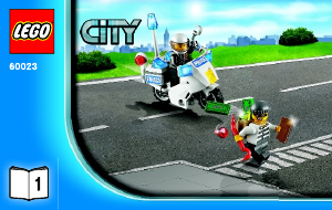 Manual Lego set 60023 City Conjunto de iniciação
