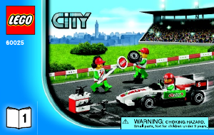 Käyttöohje Lego set 60025 City Varikkorekka