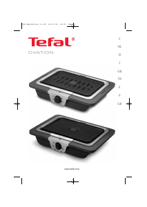 Manual Tefal CB582012 Table Grill