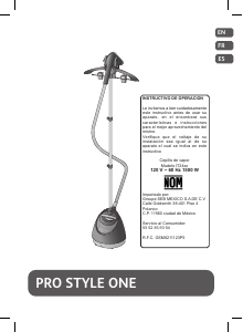 Manual de uso Tefal IT2440Q1 Pro Style One Vaporizador de prendas