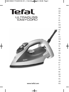 Manual Tefal FV4383E0 Ultragliss Easycord Fier de călcat