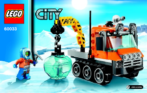 Mode d’emploi Lego set 60033 City Le Véhicule À Chenille Arctique