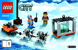 Manual de uso Lego set 60034 City Helicóptero grúa ártico