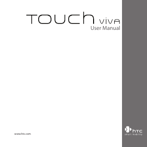 Handleiding HTC Touch Viva Mobiele telefoon