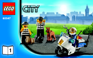 Manuale Lego set 60047 City Stazione della polizia