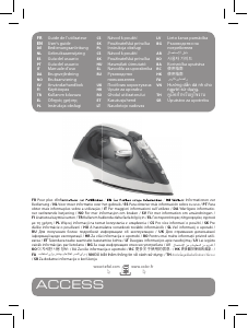 Návod Tefal FV1525T0 Access Žehlička