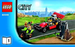 Manual de uso Lego set 60049 City Helicóptero de transporte