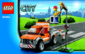 Bruksanvisning Lego set 60054 City Reparationsbil