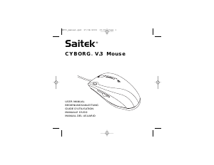 Manuale Saitek Cyborg V.3 Mouse