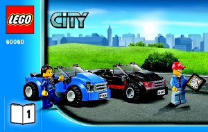 Manual Lego set 60060 City Transporte de automóveis