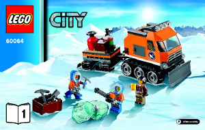 Manuale Lego set 60064 City Aereo merci artico