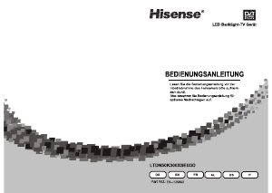 Bedienungsanleitung Hisense LTDN50K300XSEU3D LED fernseher