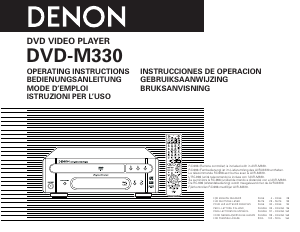 Manuale Denon DVD-M330 Lettore DVD