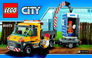 Manuál Lego set 60073 City Servisní truck