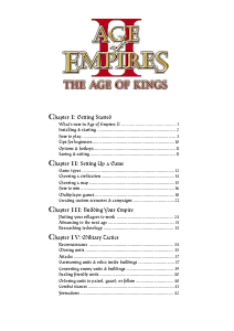 Handleiding PC Age of Empires 2 - The Age of Kings