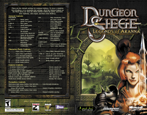 Handleiding PC Dungeon Siege - Legend of Aranna