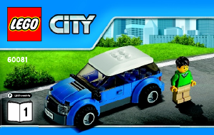 Käyttöohje Lego set 60081 City Hinausauto
