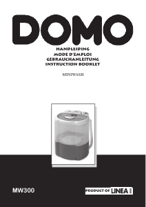 Bedienungsanleitung Domo MW 300 Waschmaschine