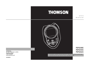 Mode d’emploi Thomson PDP2662S Lecteur Mp3